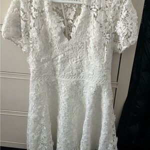 White Shoshanna Dress